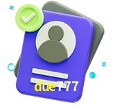 Tornar-se um membro do due777 é muito simples